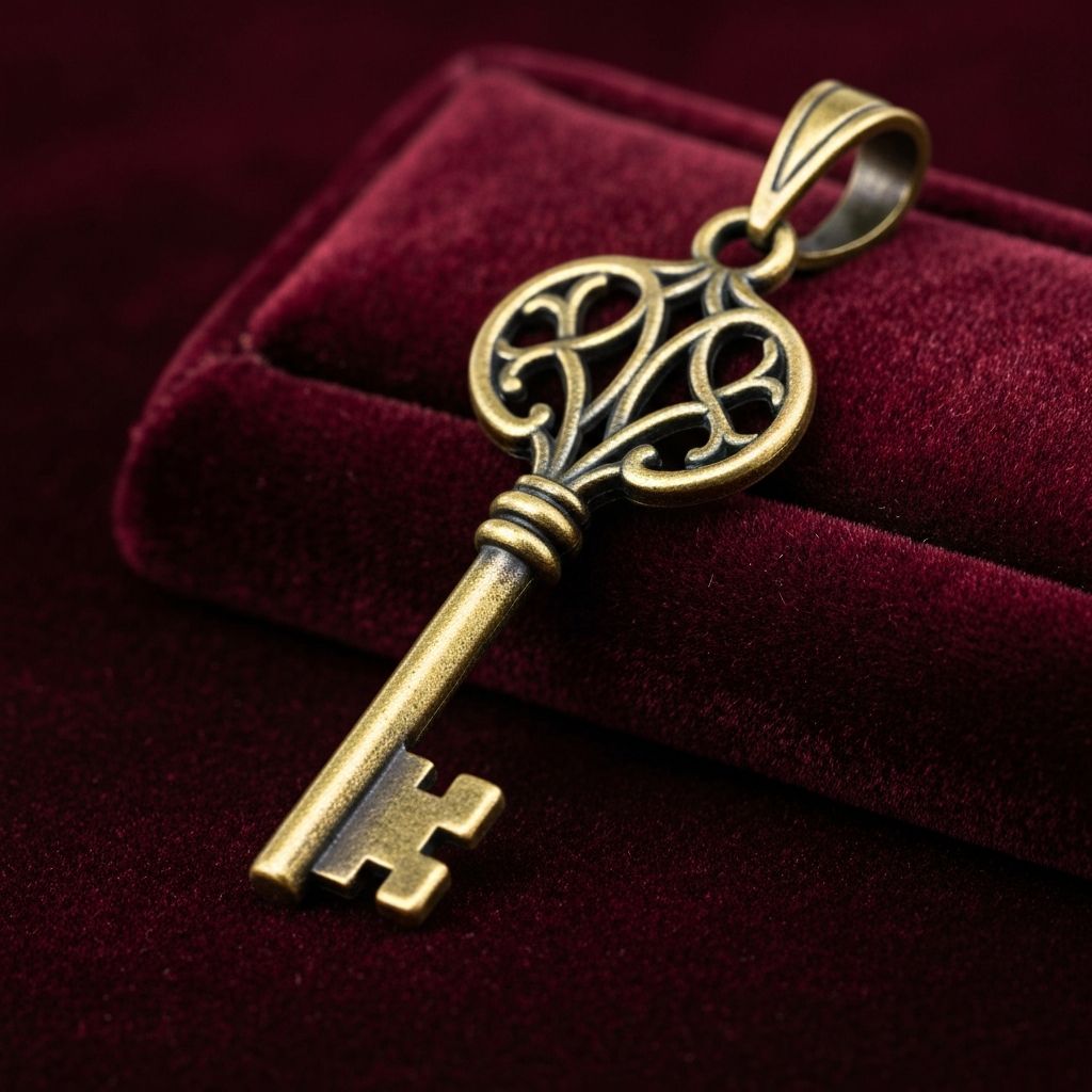 Skeleton Key Pendant
